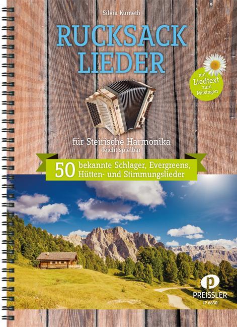 Cover: 9783940013255 | Rucksacklieder für Steirische Harmonika | Silvia Kumeth | Broschüre