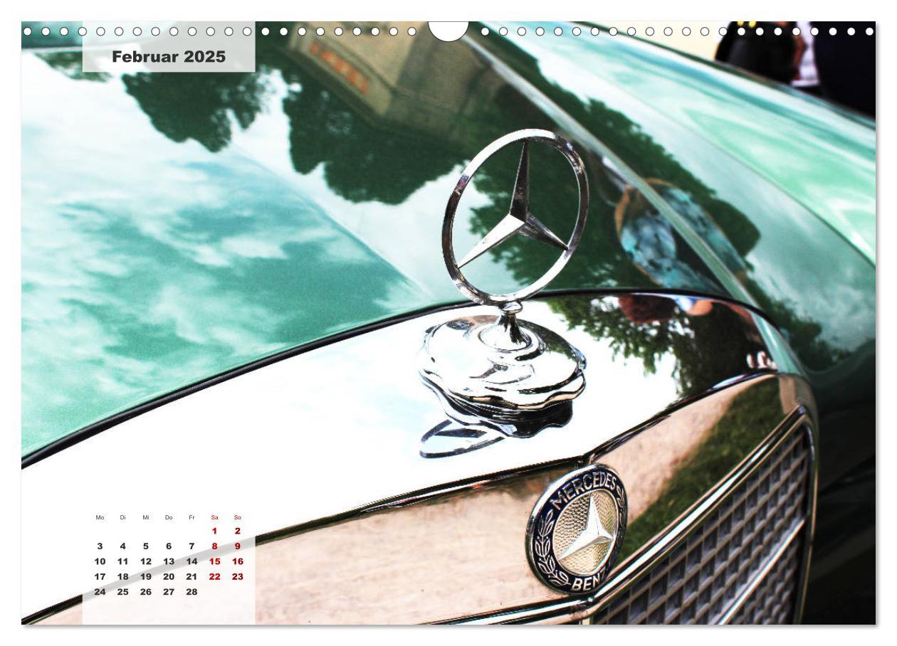 Bild: 9783435336906 | Mercedes Edel &amp; Fein (Wandkalender 2025 DIN A3 quer), CALVENDO...