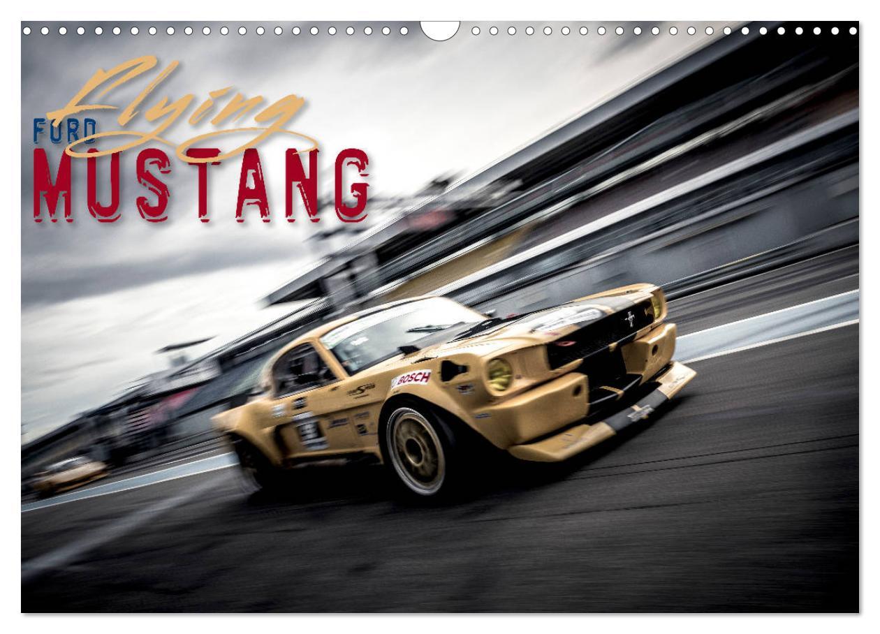 Cover: 9783435396290 | Flying Ford Mustang (Wandkalender 2025 DIN A3 quer), CALVENDO...