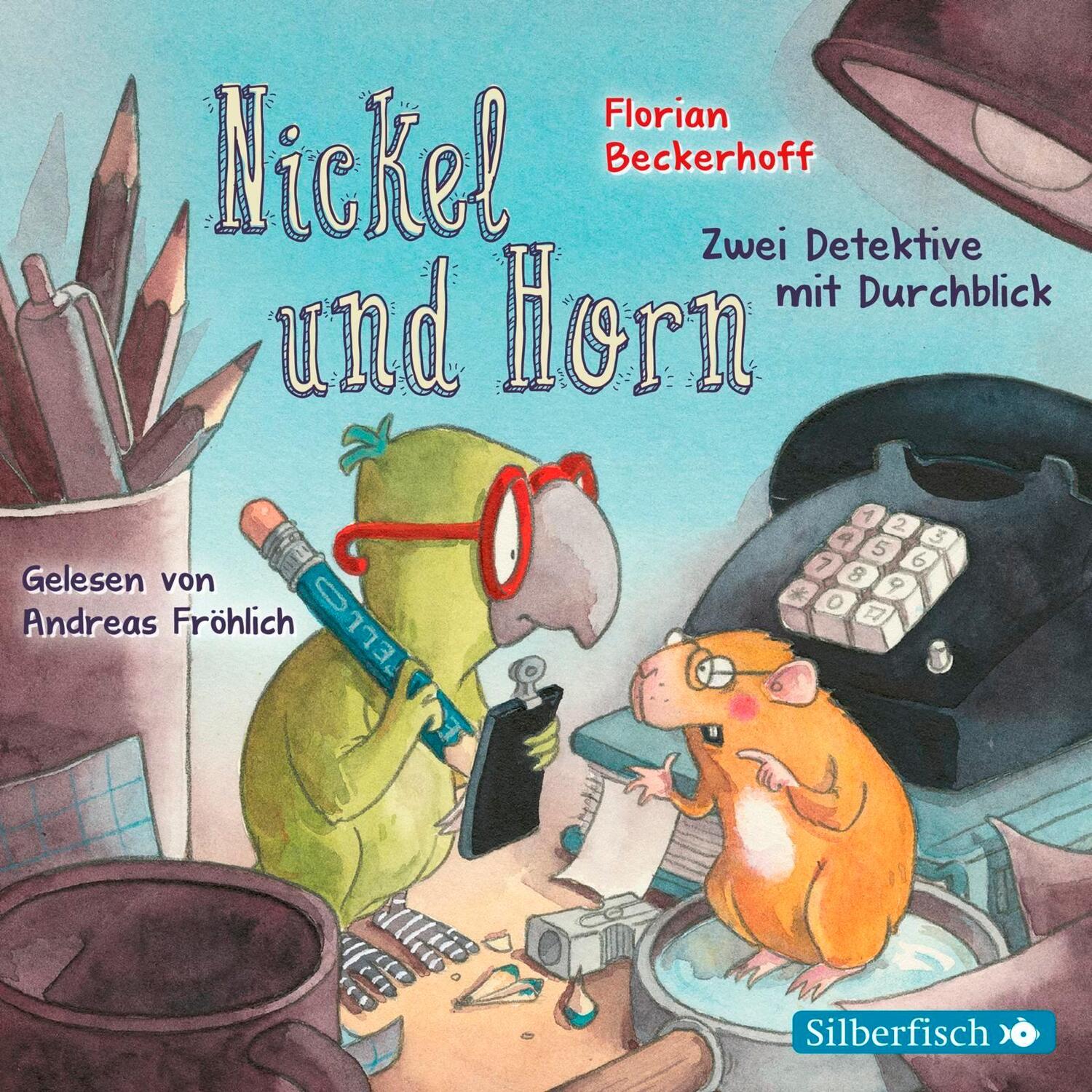 Cover: 9783867423441 | Nickel &amp; Horn | Zwei Detektive mit Durchblick | Florian Beckerhoff