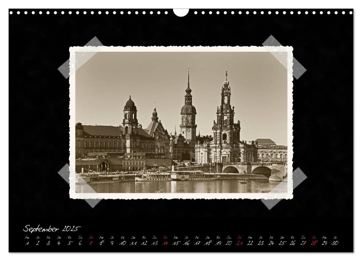 Bild: 9783435827992 | Dresden - Ein Kalender mit Fotografien wie aus einem alten...