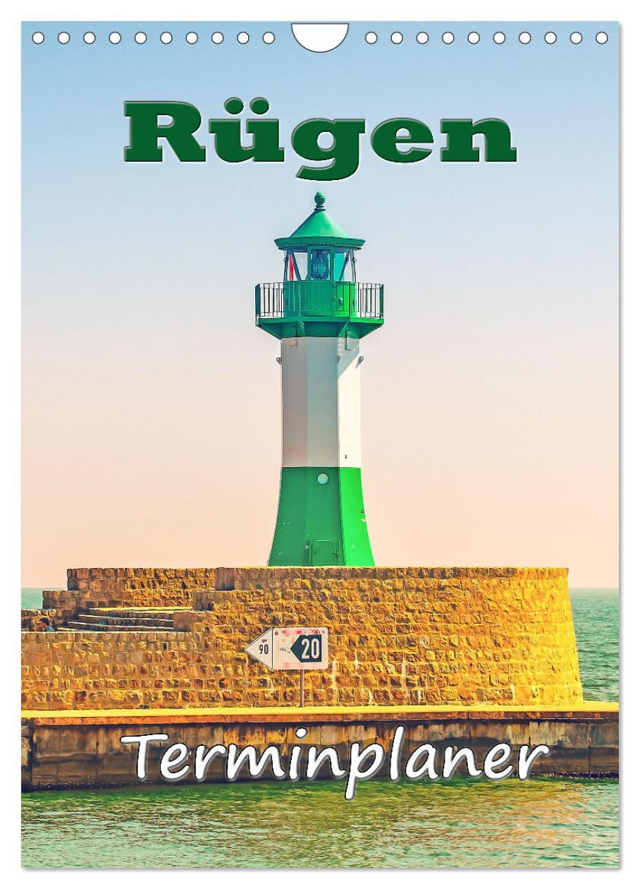 Cover: 9783435918003 | Rügen - Terminplaner (Wandkalender 2025 DIN A4 hoch), CALVENDO...