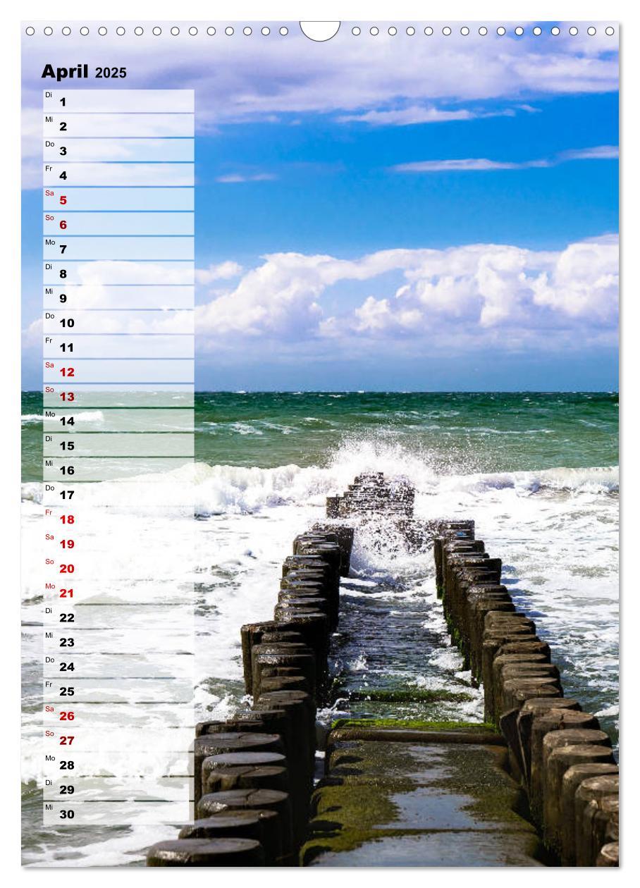 Bild: 9783435982363 | An der See Geburtstagsplaner (Wandkalender 2025 DIN A3 hoch),...