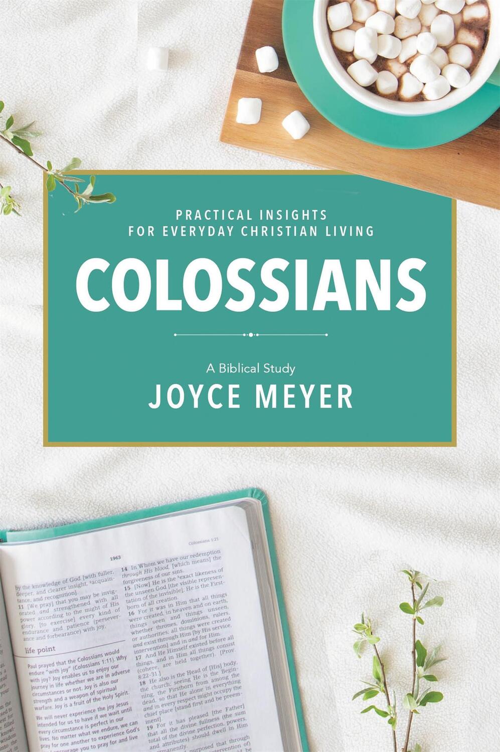 Cover: 9781546026129 | Colossians | A Biblical Study | Joyce Meyer | Taschenbuch | Englisch