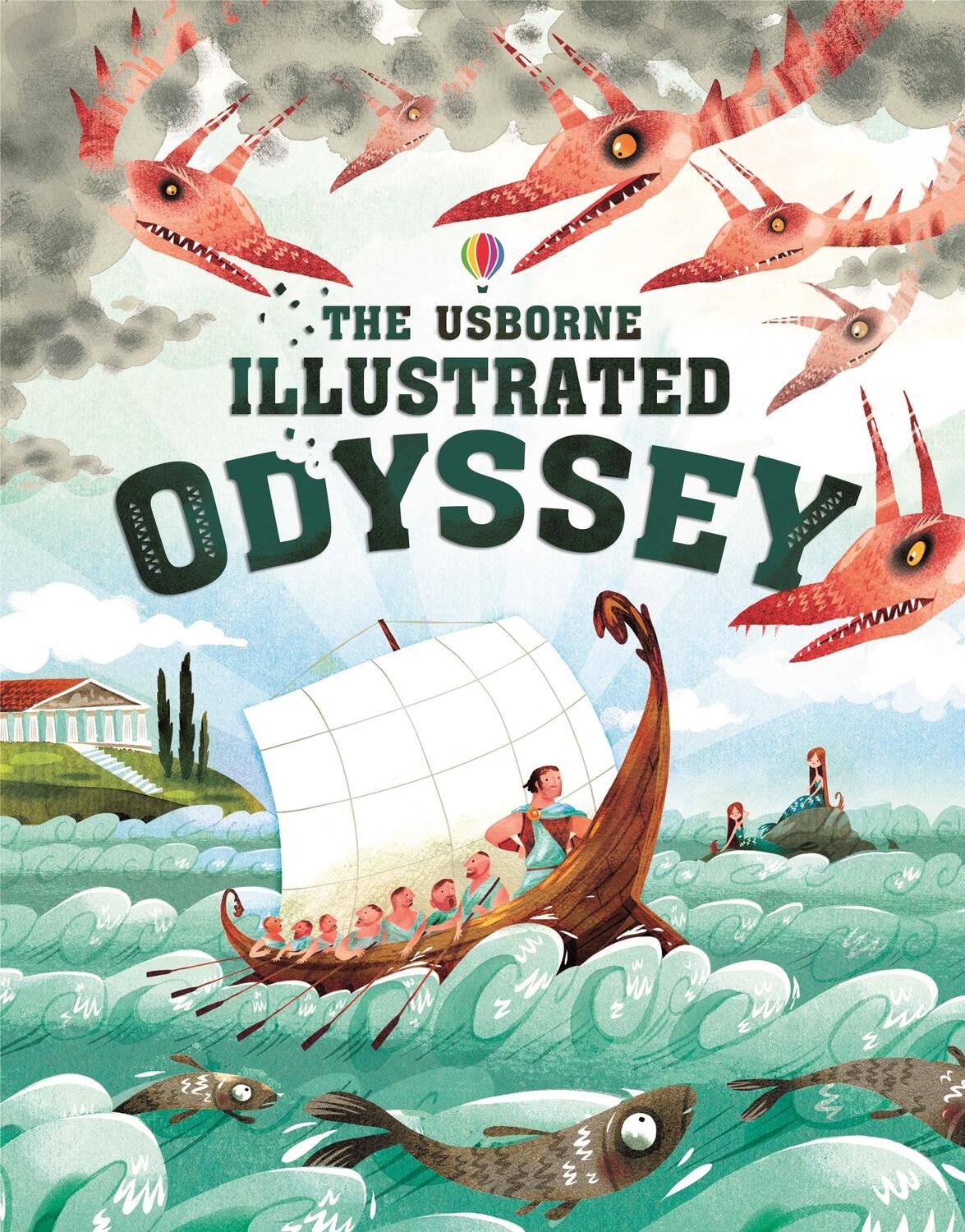 Cover: 9781409598930 | The Usborne Illustrated Odyssey | From the Ancient Greek Tale by Homer