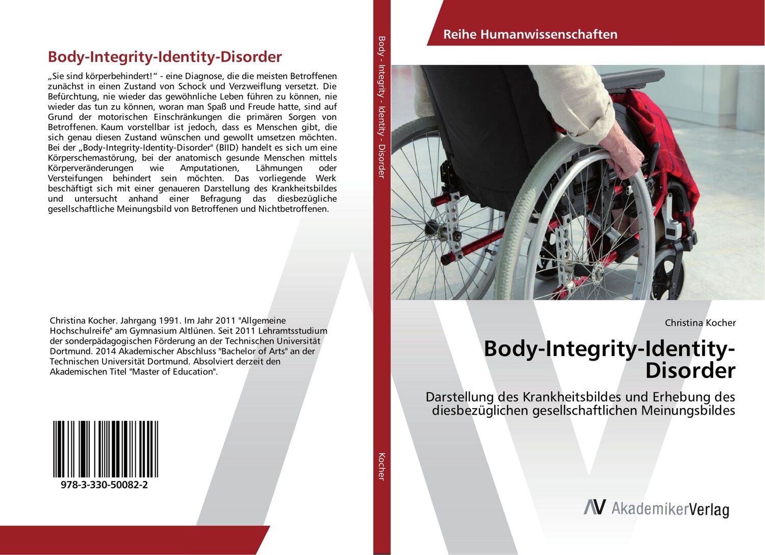 Cover: 9783330500822 | Body-Integrity-Identity-Disorder | Christina Kocher | Taschenbuch