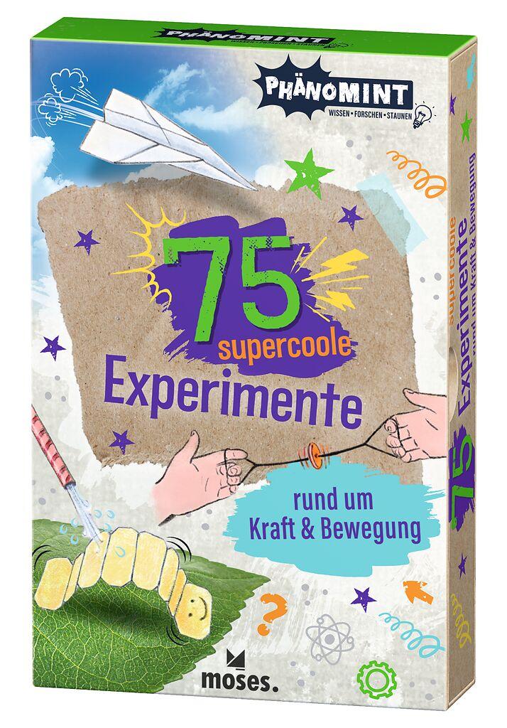 Cover: 9783964553218 | PhänoMINT 75 supercoole Experimente rund um Kraft und Bewegung | Buch