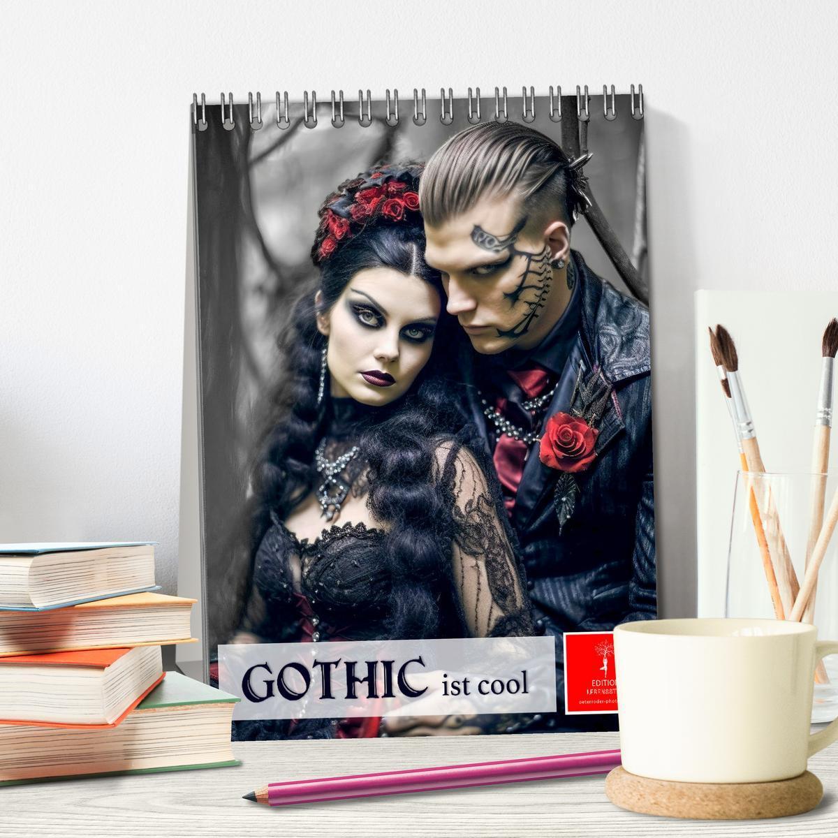 Bild: 9783435867042 | Gothic ist cool (Tischkalender 2025 DIN A5 hoch), CALVENDO...