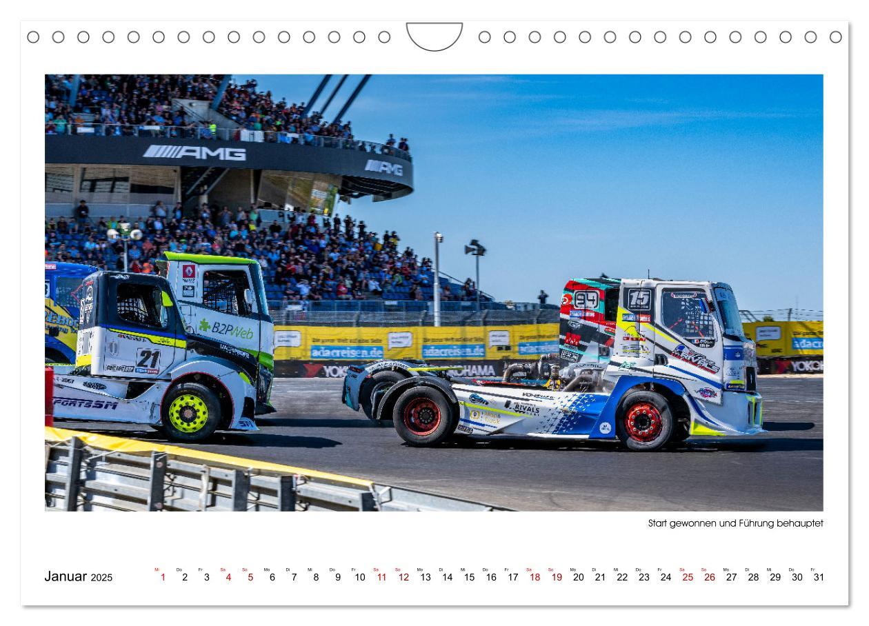 Bild: 9783457157114 | TRUCK RACING - Motorsport in XXL (Wandkalender 2025 DIN A4 quer),...