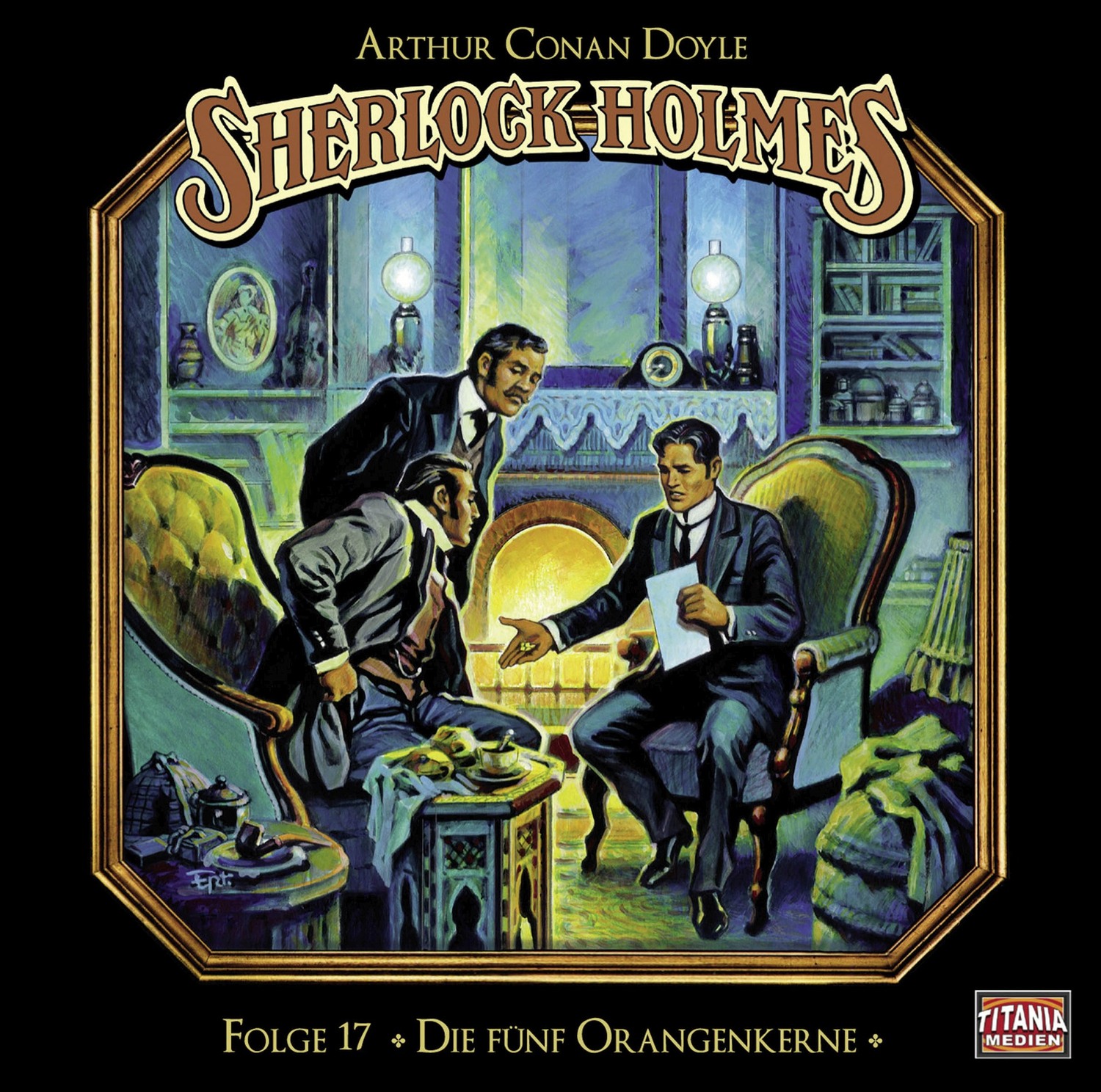 Cover: 9783785751206 | Die fünf Orangenkerne | Sir Arthur Conan Doyle | Audio-CD | 48 Min.