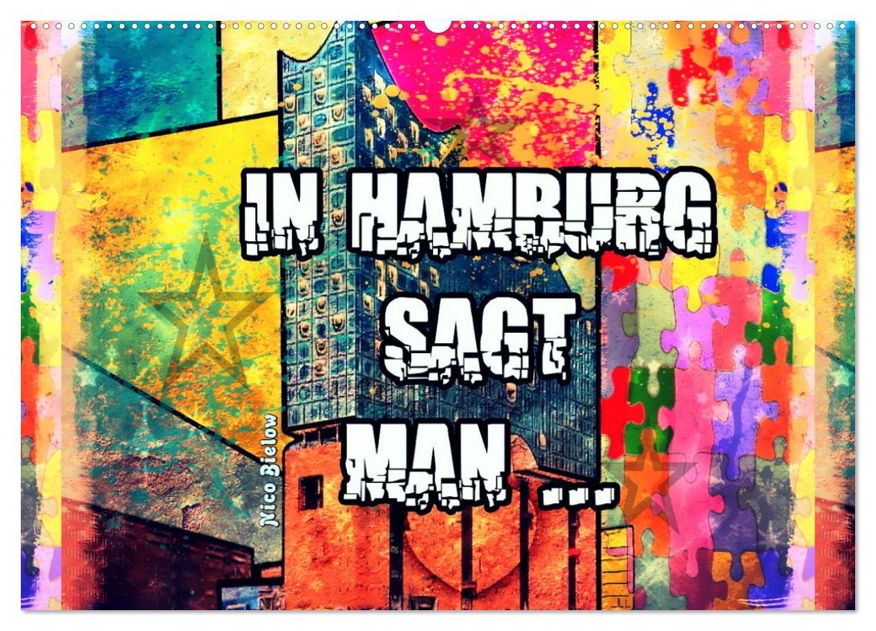 Cover: 9783435074679 | In Hamburg sagt man ... (Wandkalender 2025 DIN A2 quer), CALVENDO...