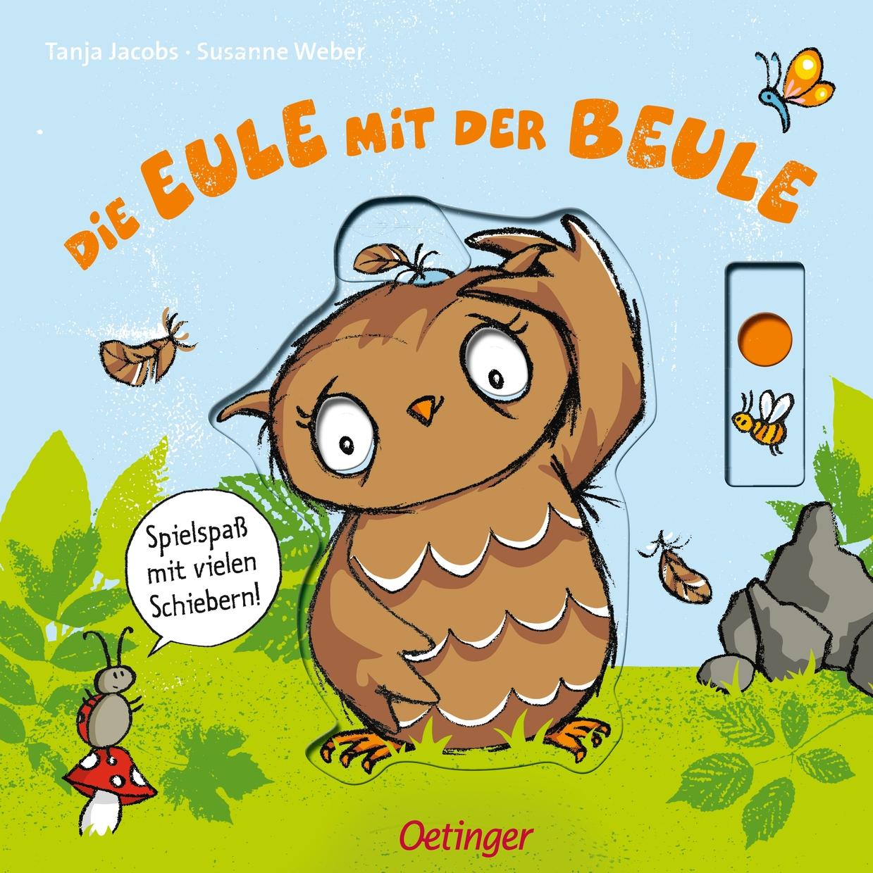 Rückseite: 9783789104992 | Die Eule mit der Beule. Spielspaß mit vielen Schiebern | Susanne Weber