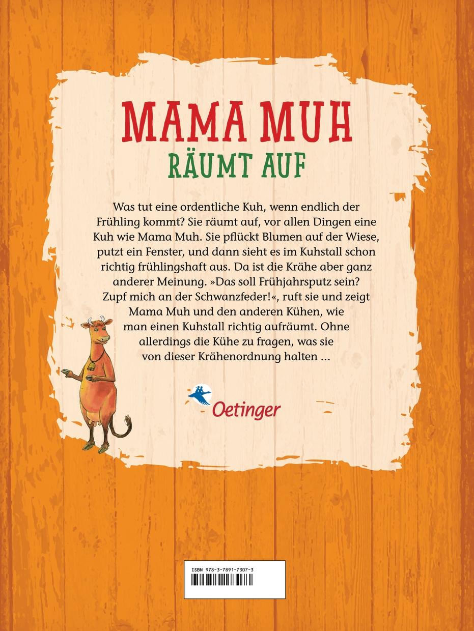 Rückseite: 9783789173073 | Mama Muh räumt auf | Jujja Wieslander | Buch | Mama Muh | 28 S. | 1997