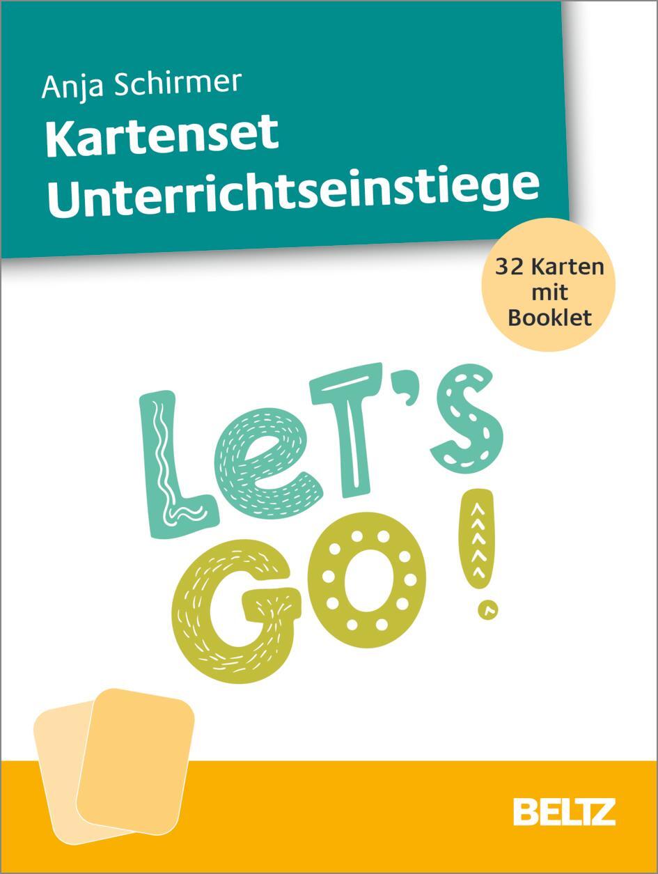 Cover: 4019172200428 | Kartenset Unterrichtseinstiege | 32 Karten mit Booklet | Anja Schirmer