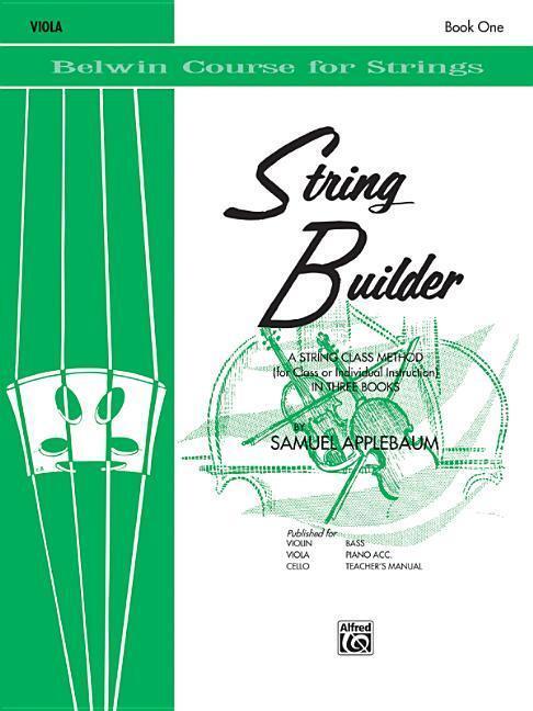 Cover: 9780769215532 | String Builder, Book I | Samuel Applebaum | Taschenbuch | Buch | 1985