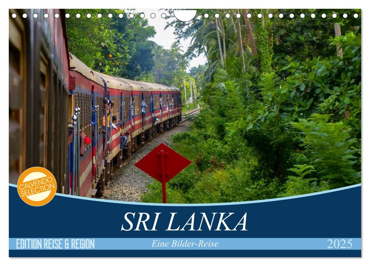 Cover: 9783435688654 | Sri Lanka - Eine Bilder-Reise (Wandkalender 2025 DIN A4 quer),...