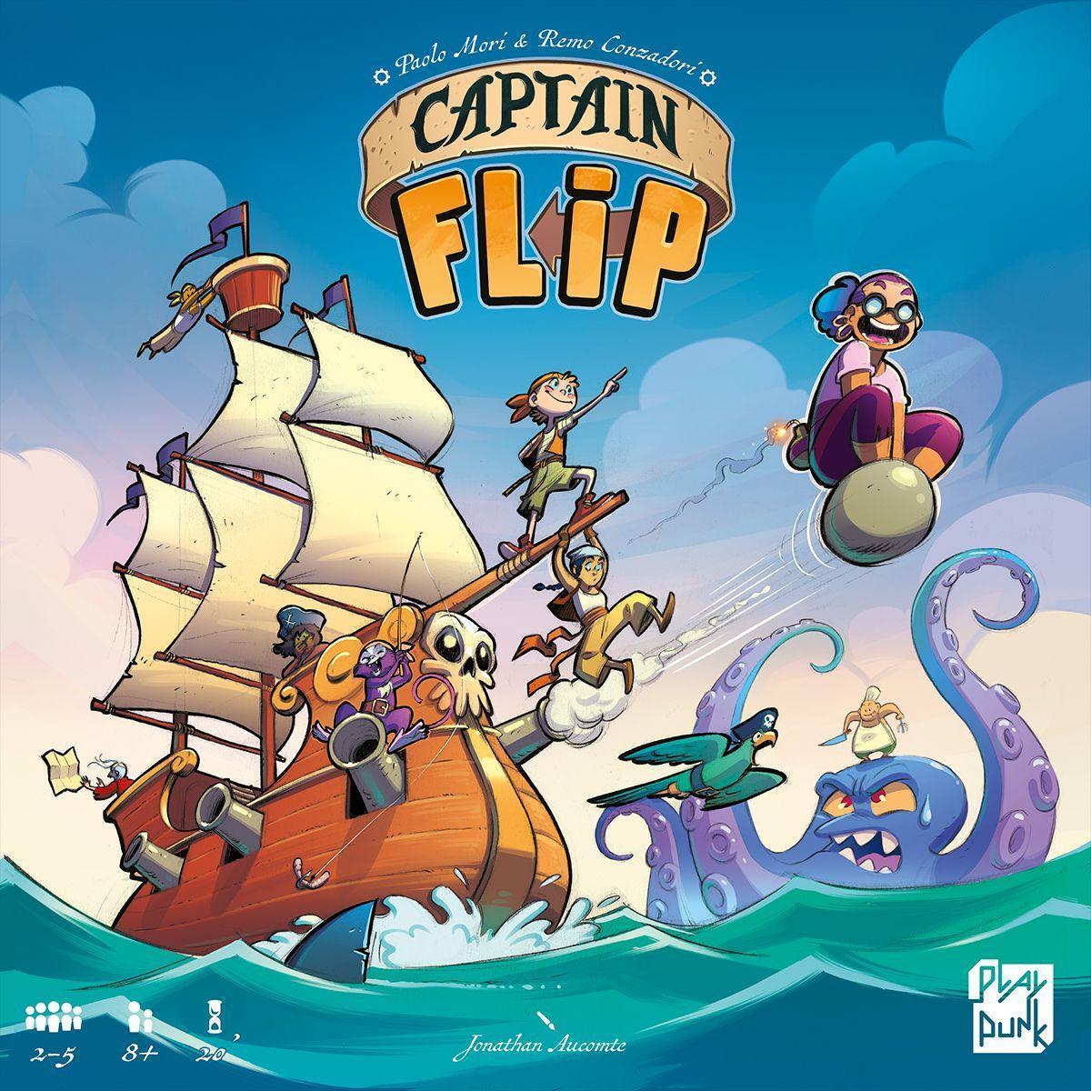 Cover: 5430003838020 | Captain Flip | Paolo Mori (u. a.) | Spiel | PPUD0001 | Deutsch | 2024