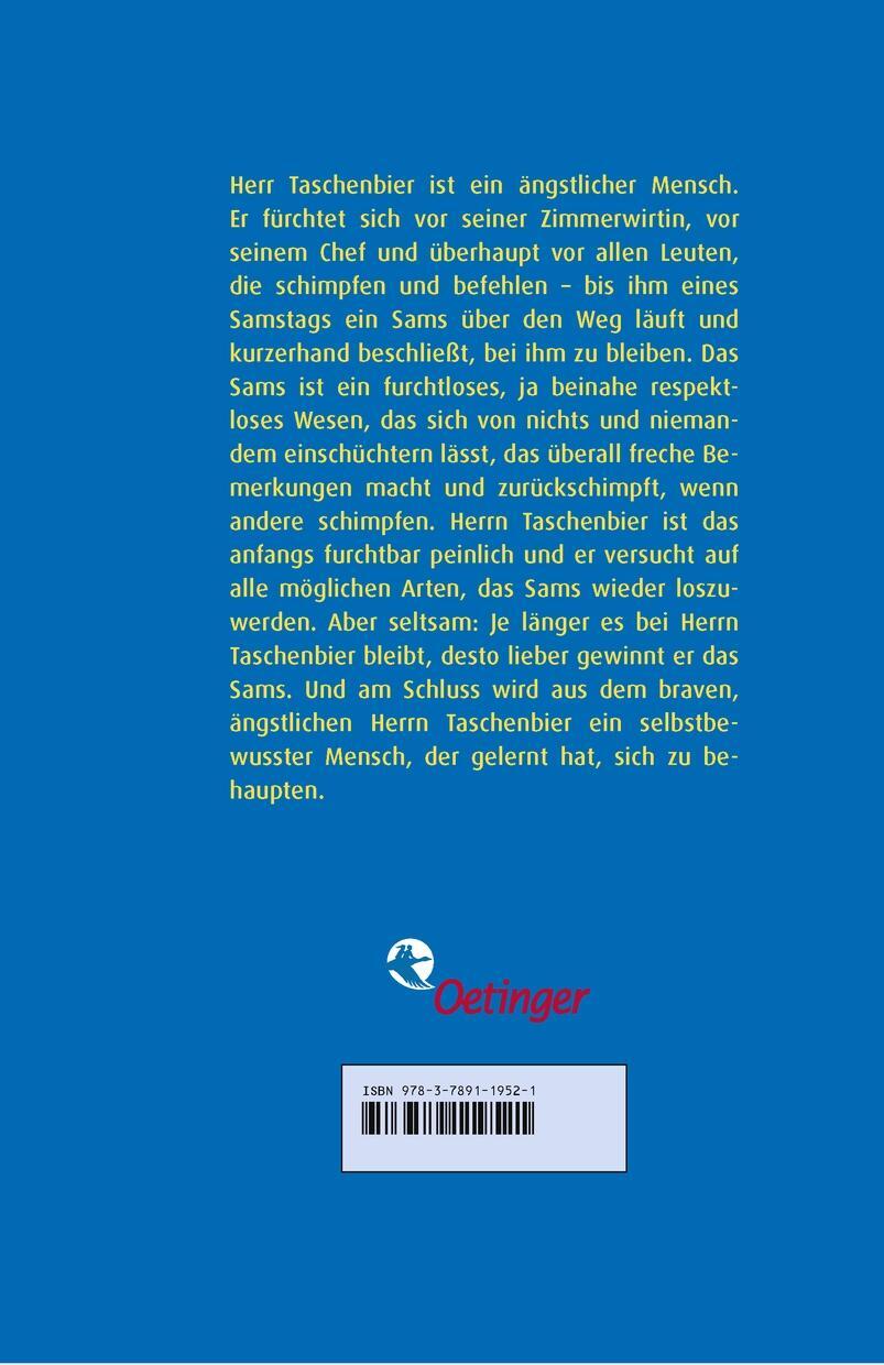 Rückseite: 9783789119521 | Eine Woche voller Samstage | Paul Maar | Buch | Sams | 160 S. | 2001