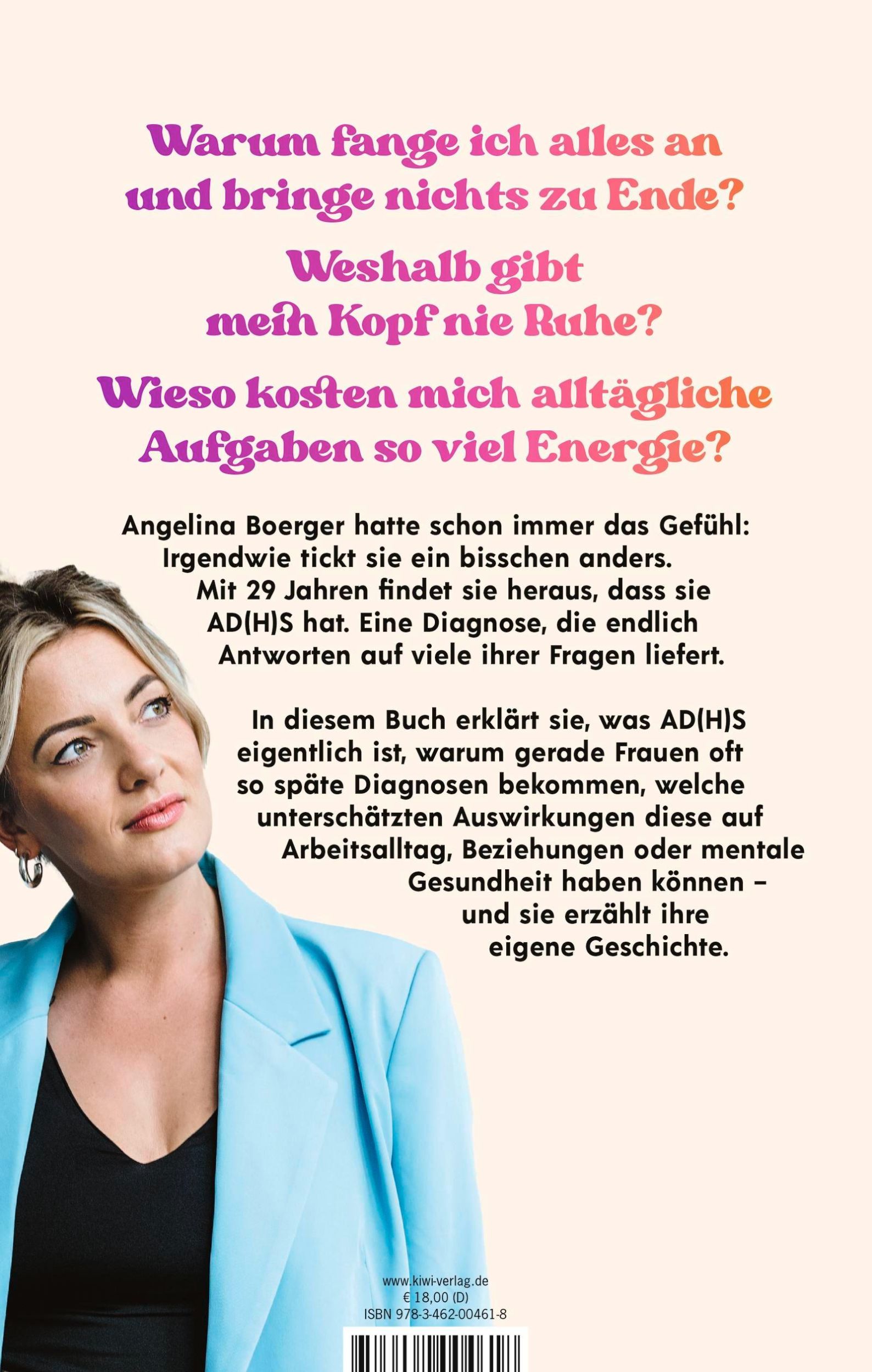 Rückseite: 9783462004618 | Kirmes im Kopf | Angelina Boerger | Taschenbuch | 304 S. | Deutsch