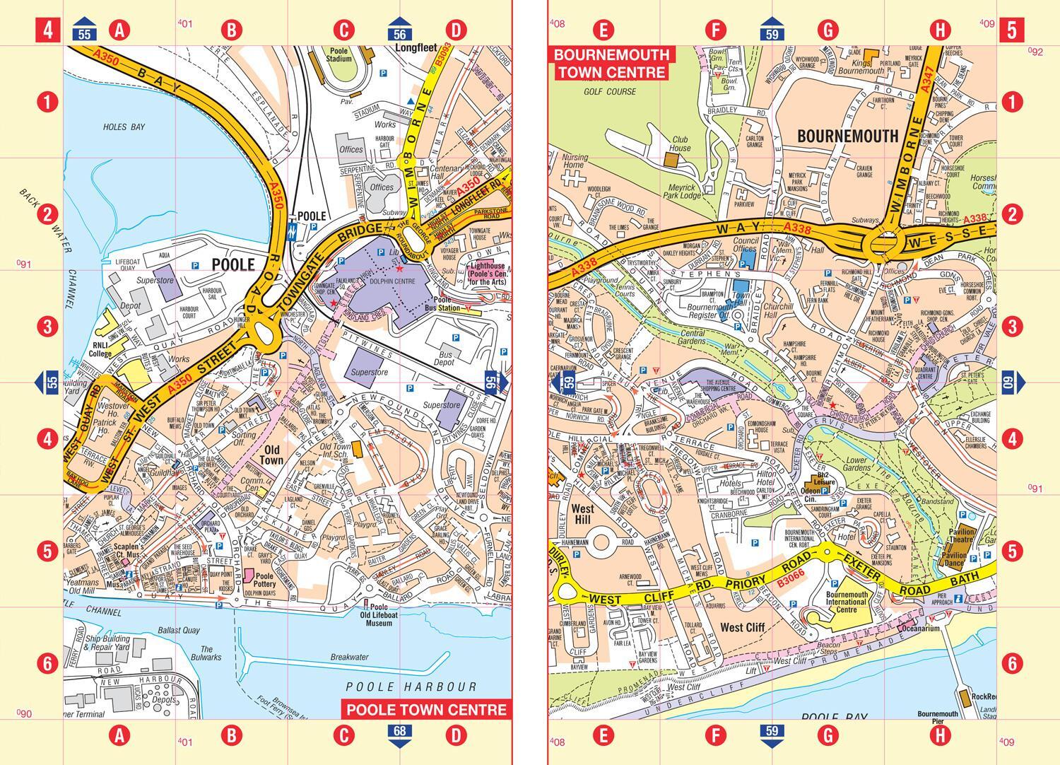 Bild: 9780008496364 | Bournemouth A-Z Street Atlas | A-Z Maps | Taschenbuch | Englisch