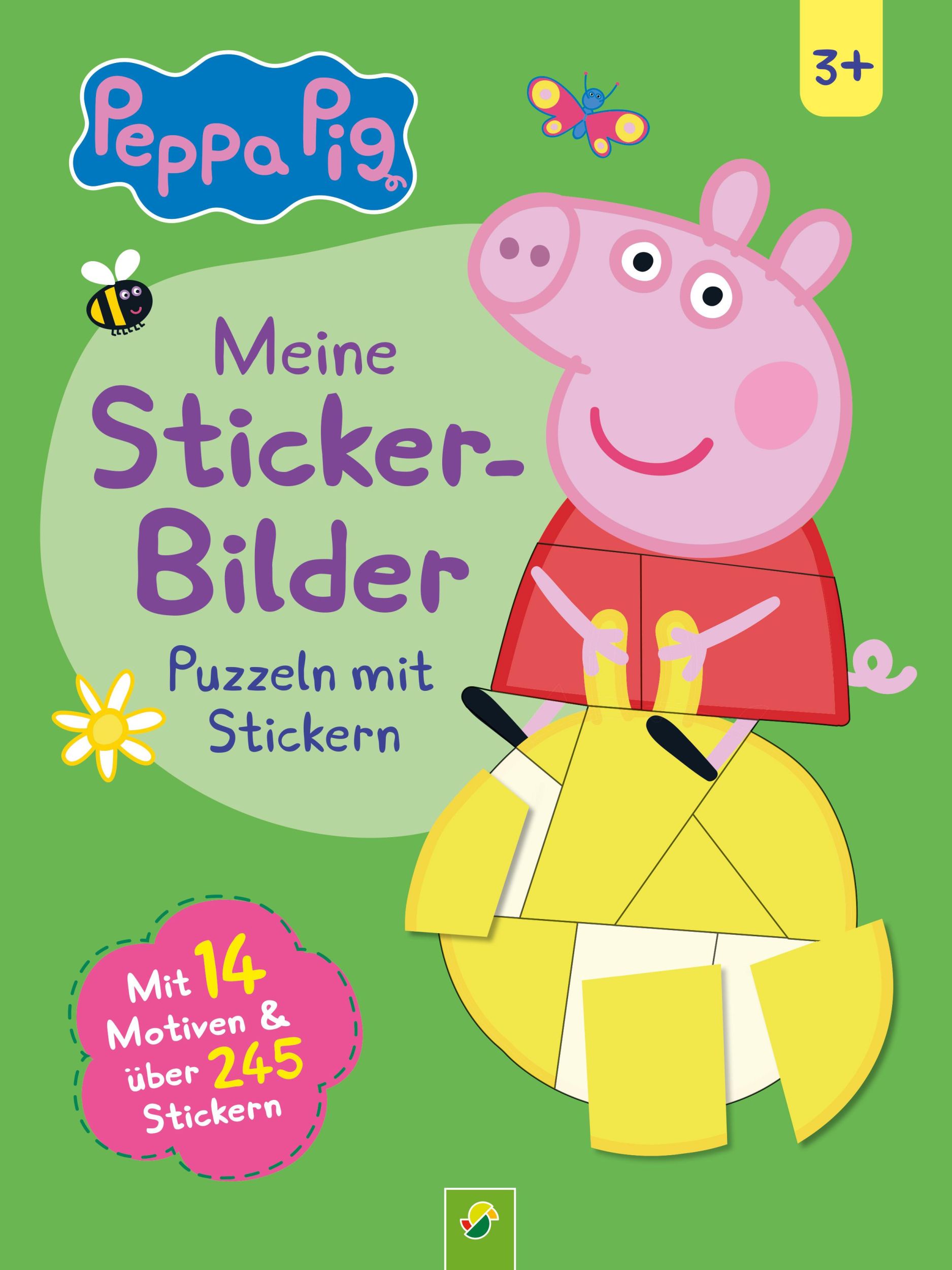 Cover: 9783849946883 | Peppa Pig Meine Sticker-Bilder. Puzzeln mit Stickern | Verlag | Buch