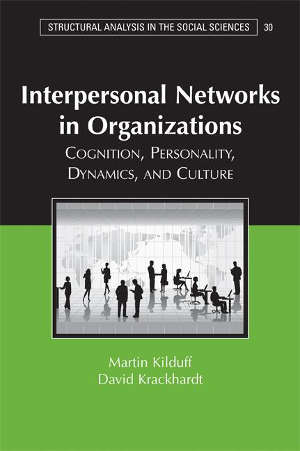 Cover: 9780521685580 | Interpersonal Networks Organization | Martin Kilduff (u. a.) | Buch