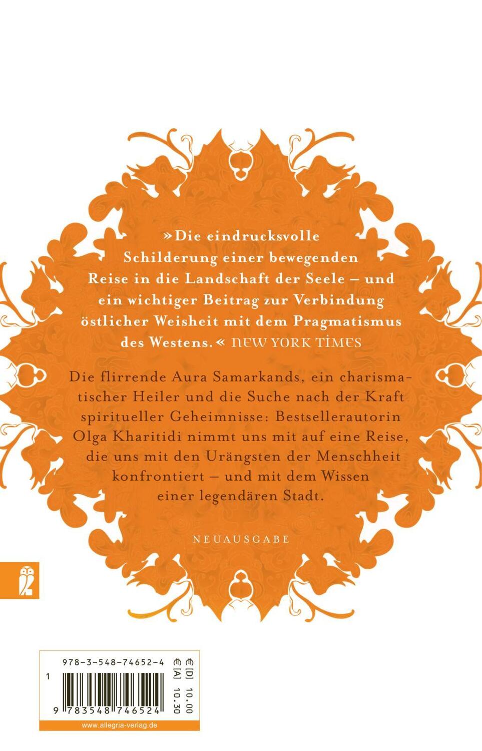 Rückseite: 9783548746524 | Samarkand | Eine Reise in die Tiefen der Seele | Olga Kharitidi | Buch