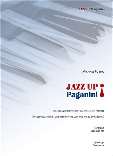 Cover: 9790012202004 | Jazz up! Paganini | Michael Publig | Songbuch (Klavier) | Buch