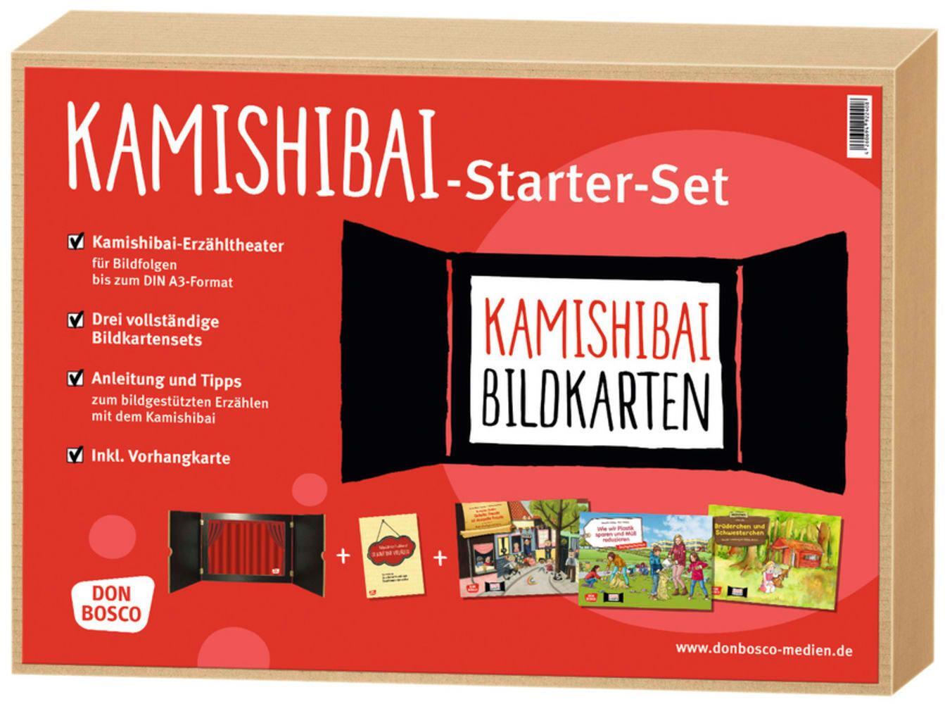 Cover: 4260694922408 | Kamishibai-Starter-Set zum Angebotspreis | Medien | Box | 1 S. | 2024