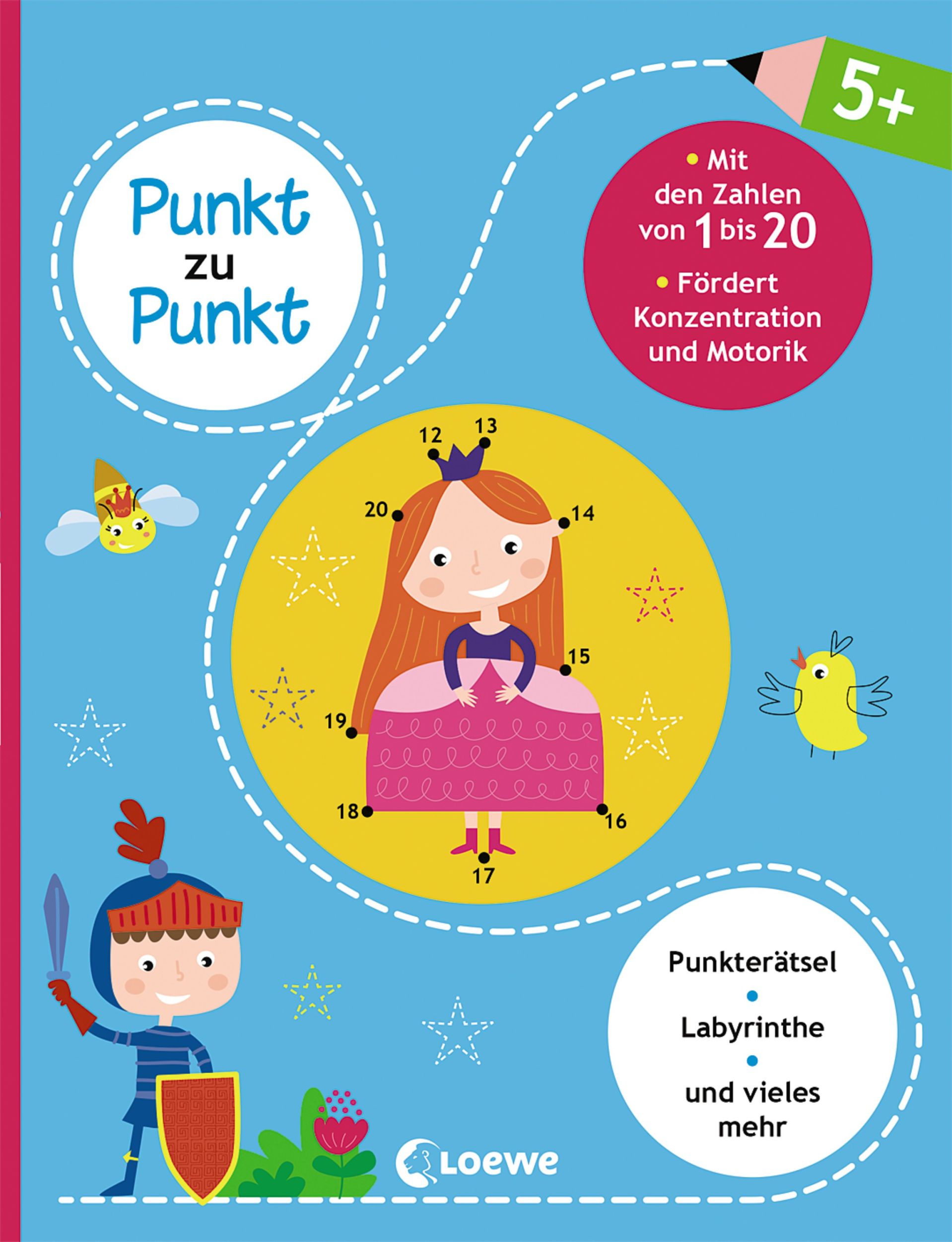 Cover: 9783743202610 | Punkt zu Punkt - Mit den Zahlen von 1 bis 20 | Rätseln | Taschenbuch