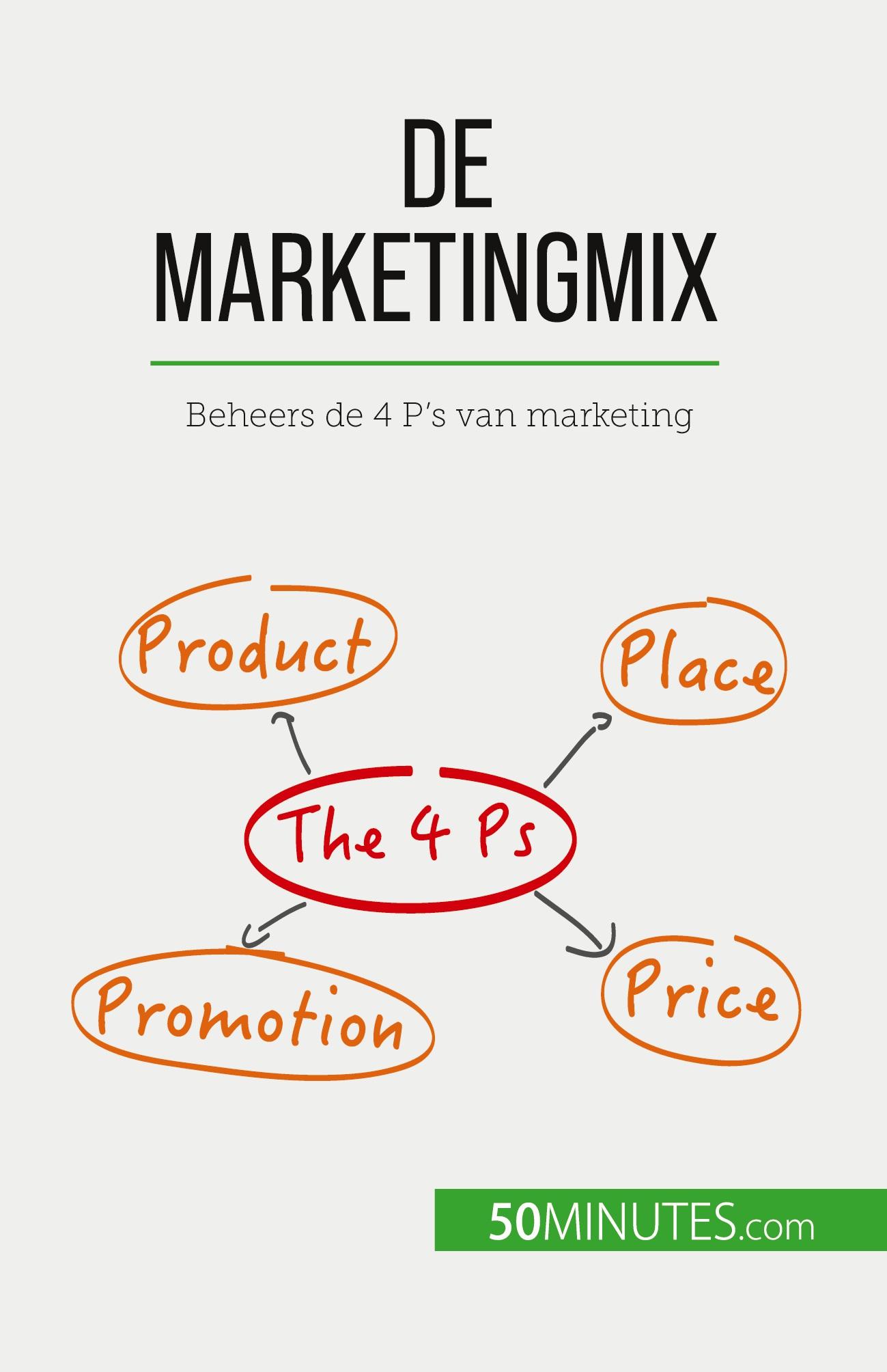 Cover: 9782808064163 | De marketingmix | Beheers de 4 P's van marketing | Morgane Kubicki