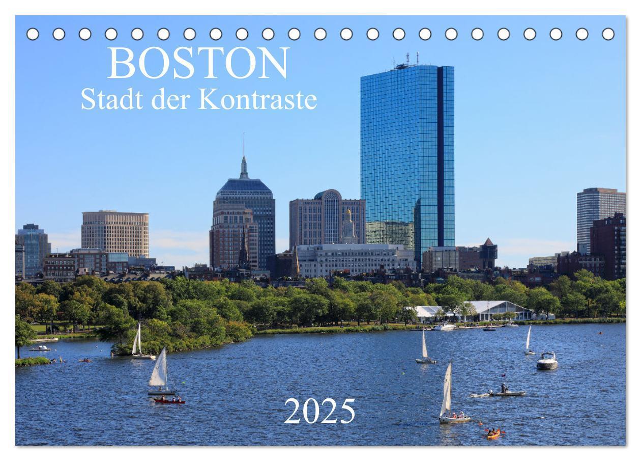 Cover: 9783435107186 | Boston - Stadt der Kontraste (Tischkalender 2025 DIN A5 quer),...