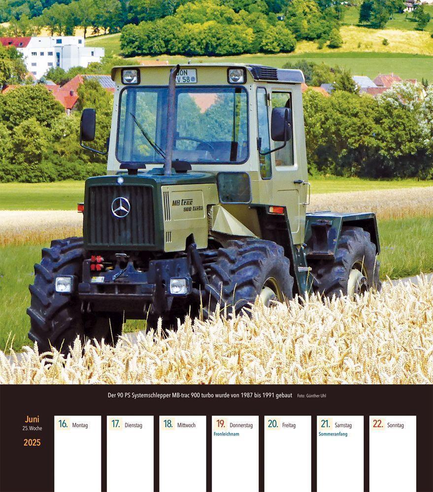 Bild: 9783751611152 | Unimog &amp; MB-trac 2025 | Wochenkalender mit 53 Abbildungen | Kalender