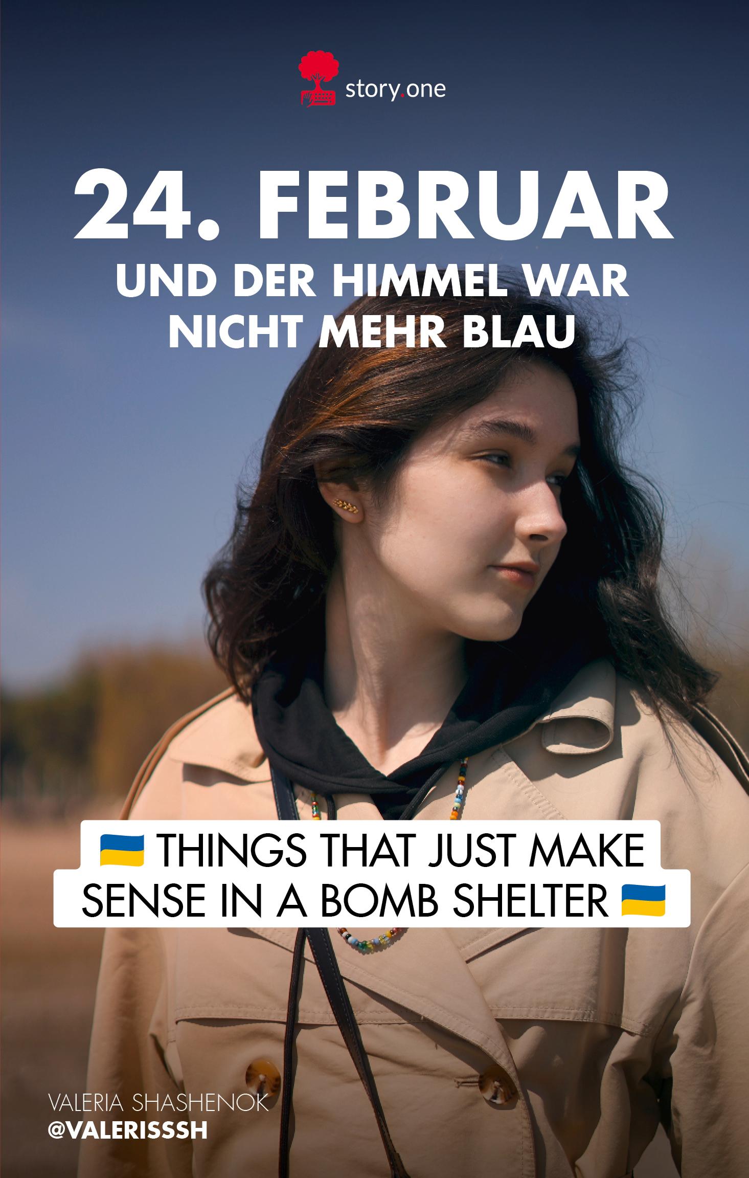 Cover: 9783903715226 | 24. Februar... und der Himmel war nicht mehr blau | Shashenok (u. a.)