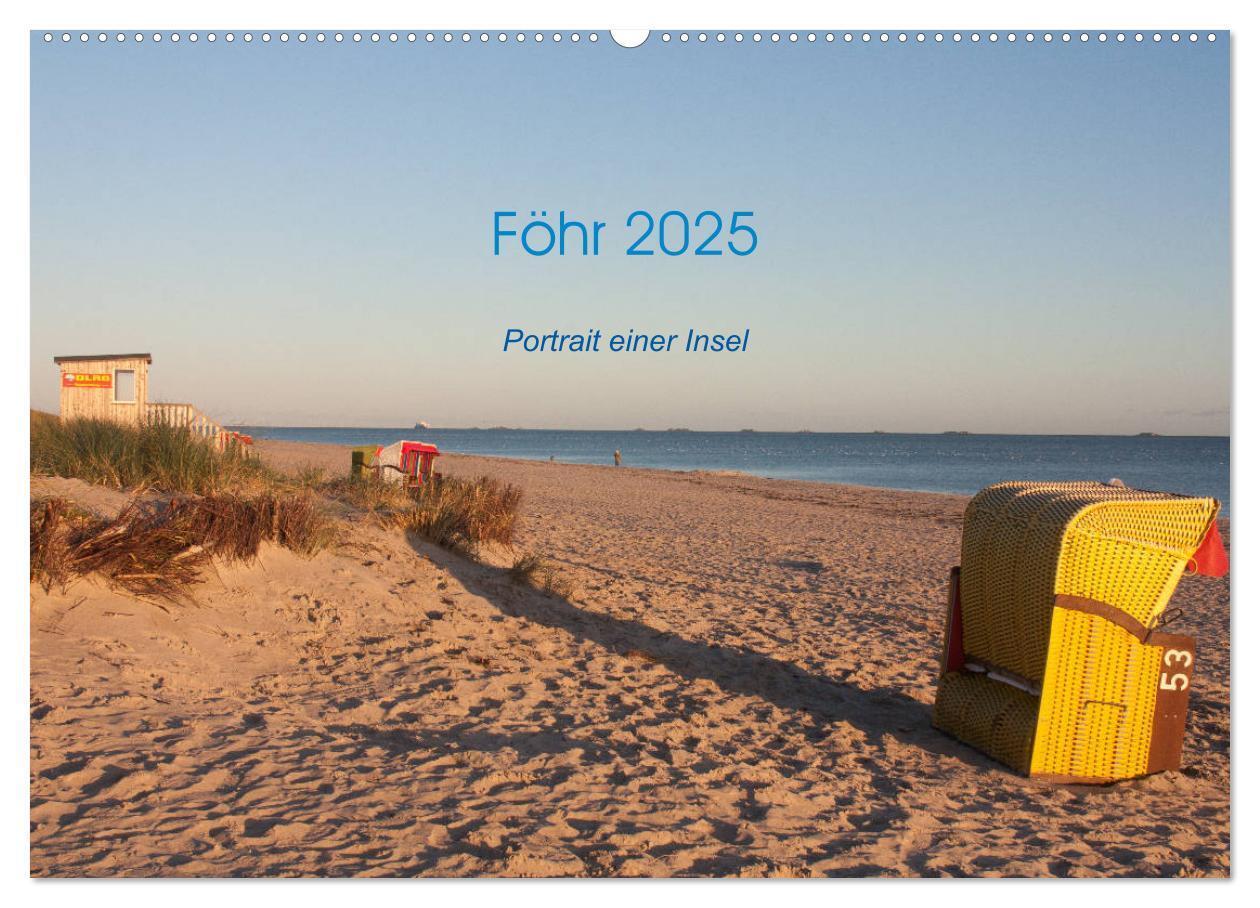 Cover: 9783435755967 | Föhr 2025. Porträt einer Insel (Wandkalender 2025 DIN A2 quer),...