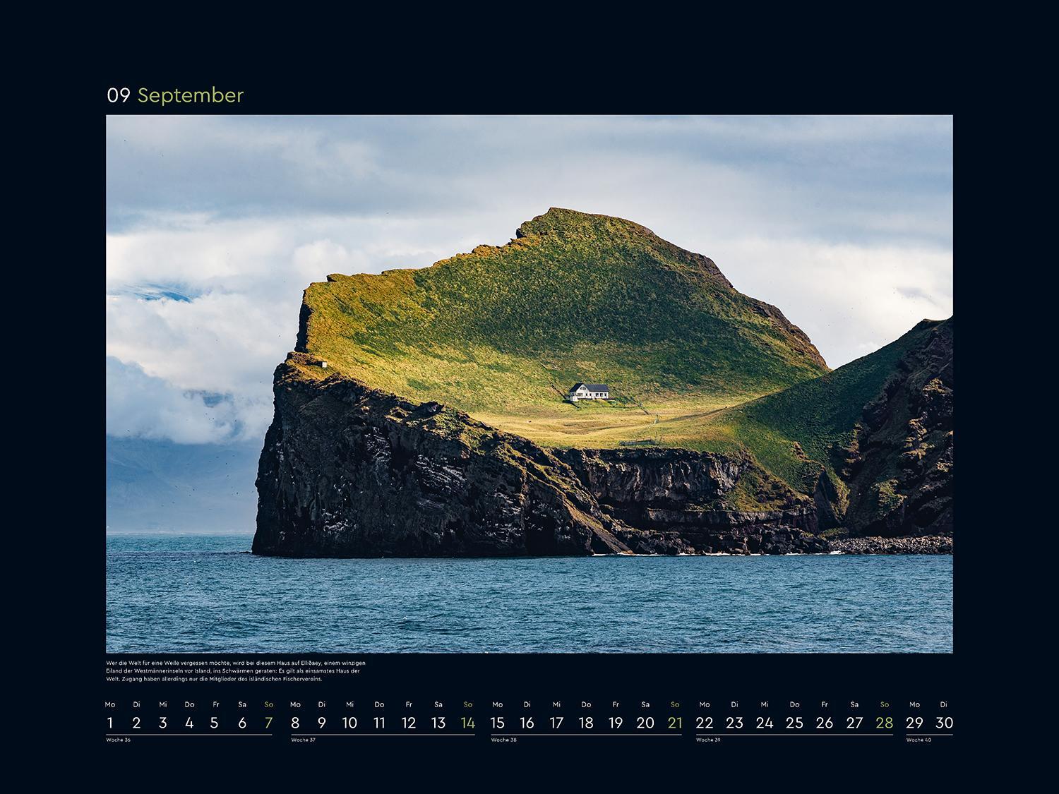 Bild: 9783965913417 | Island - KUNTH Wandkalender 2025 | Kalender | 14 S. | Deutsch | 2025