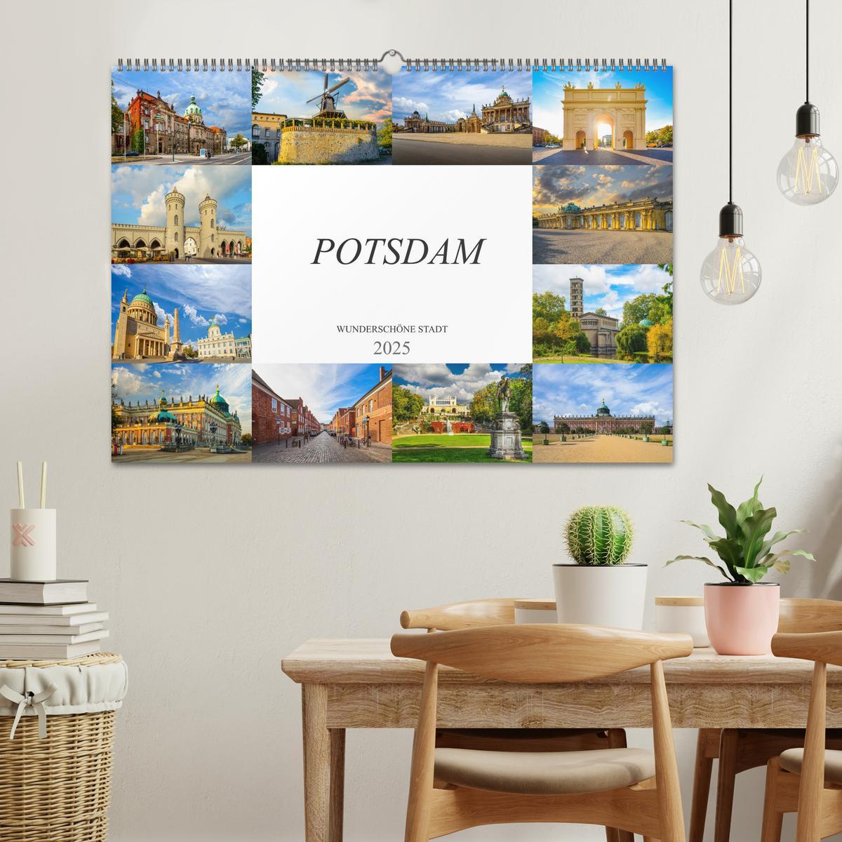 Bild: 9783435279432 | Potsdam Wunderschöne Stadt (Wandkalender 2025 DIN A2 quer),...