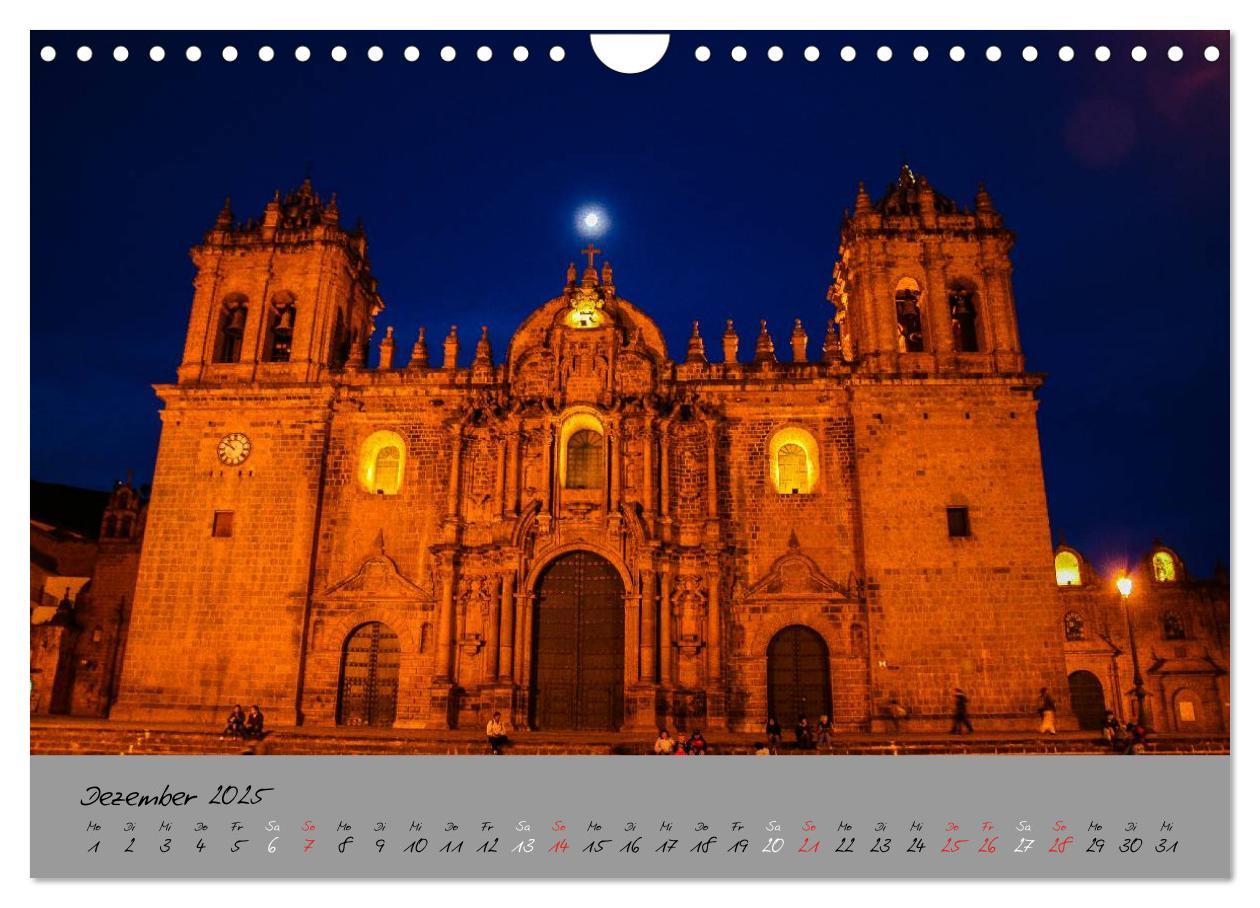 Bild: 9783435751341 | Peru 2025 (Wandkalender 2025 DIN A4 quer), CALVENDO Monatskalender