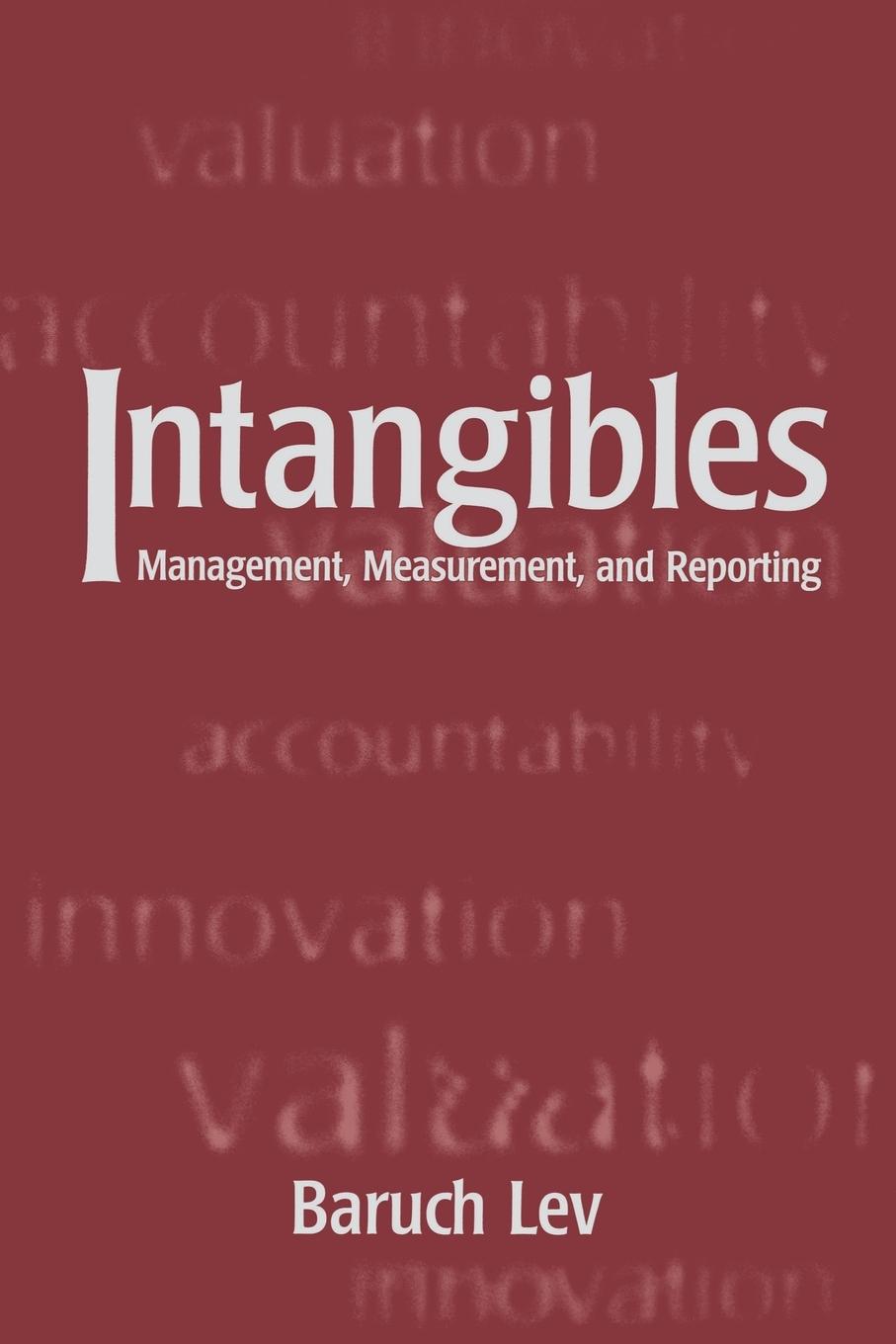 Cover: 9780815700937 | Intangibles | Management, Measurement, and Reporting | Baruch Lev