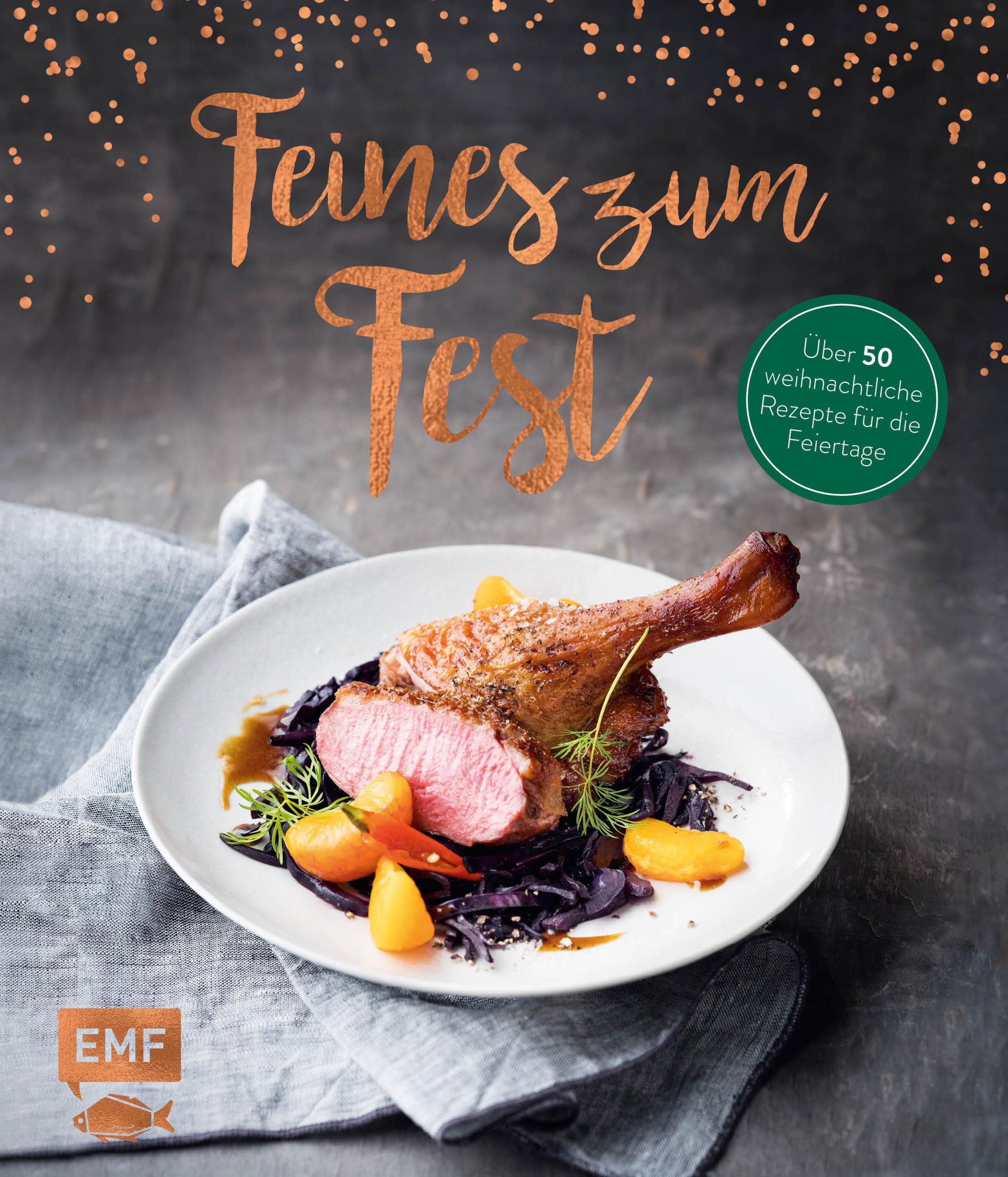 Cover: 9783960935025 | Feines zum Fest - Über 50 weihnachtliche Rezepte für die Feiertage