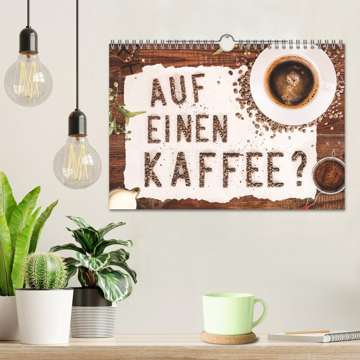 Bild: 9783435308699 | Auf einen Kaffee? (Wandkalender 2025 DIN A4 quer), CALVENDO...