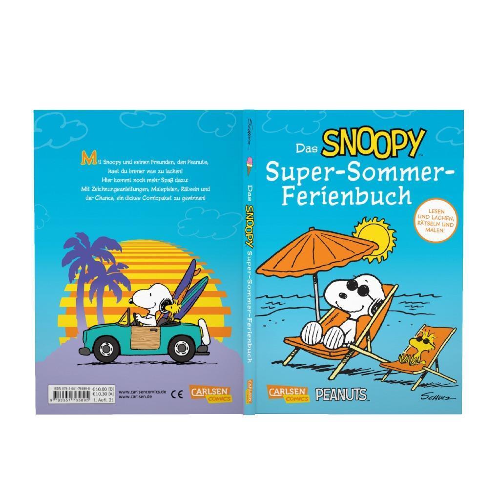 Bild: 9783551765895 | Das Snoopy-Super-Sommer-Ferienbuch | Charles M. Schulz | Taschenbuch