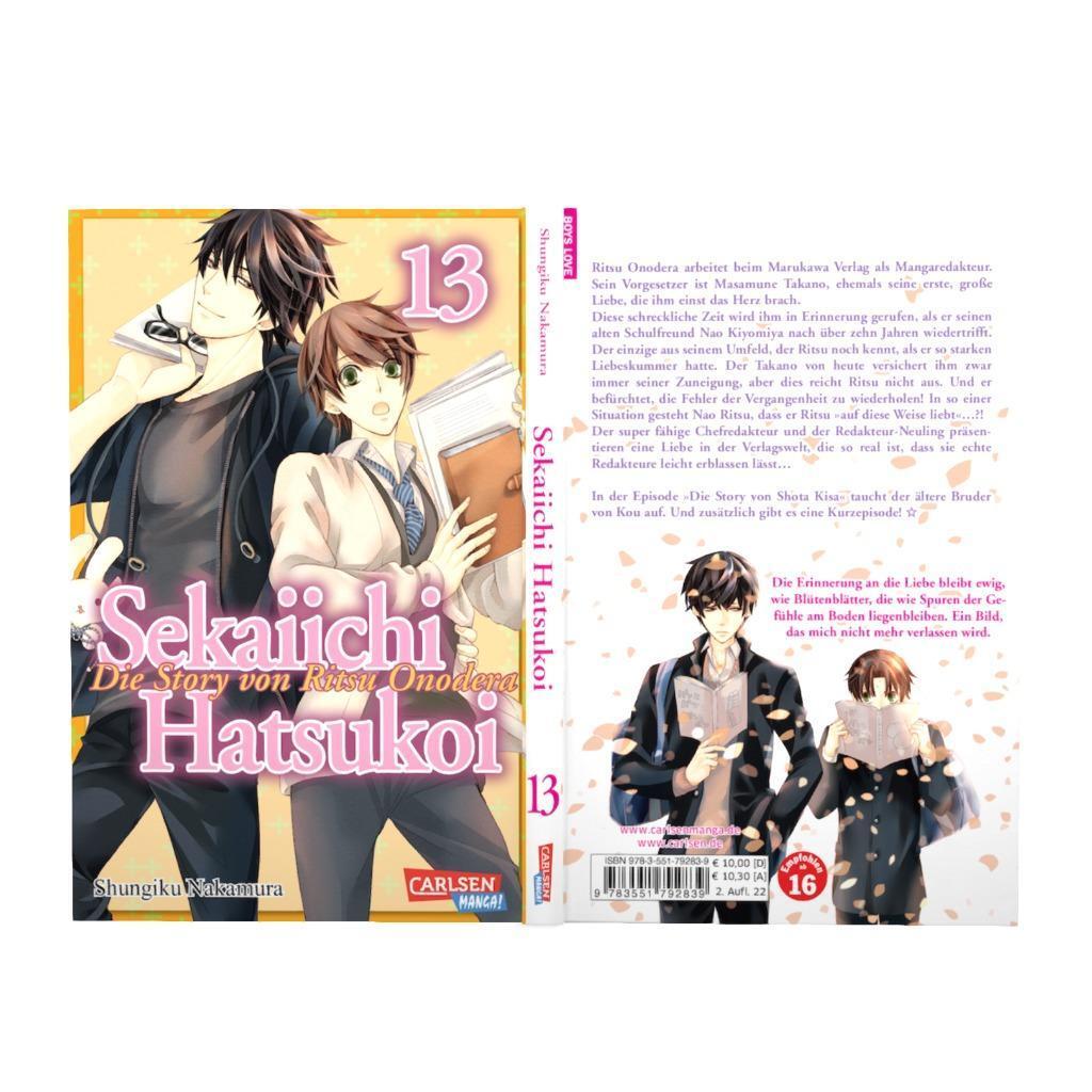 Bild: 9783551792839 | Sekaiichi Hatsukoi 13 | Boyslove-Story in der Manga-Redaktion | Buch