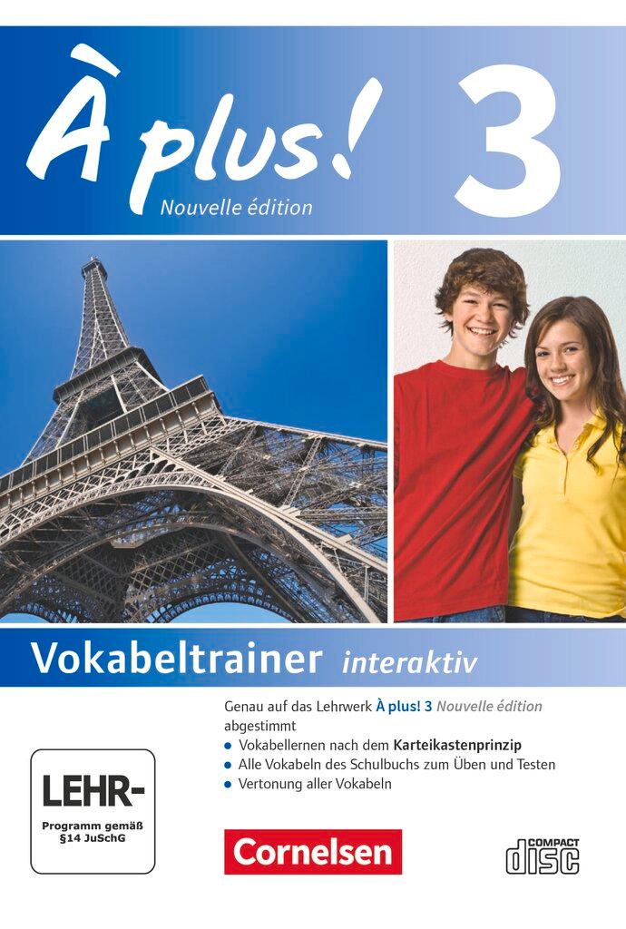 Cover: 9783060214457 | À plus! Nouvelle édition. Band 3. Vokabeltrainer | CD-ROM | 1 S.