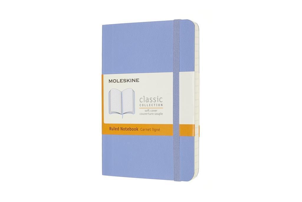 Cover: 8056420850918 | Moleskine Notizbuch Pocket/A6, Liniert, Weicher Einband, Hortensien...