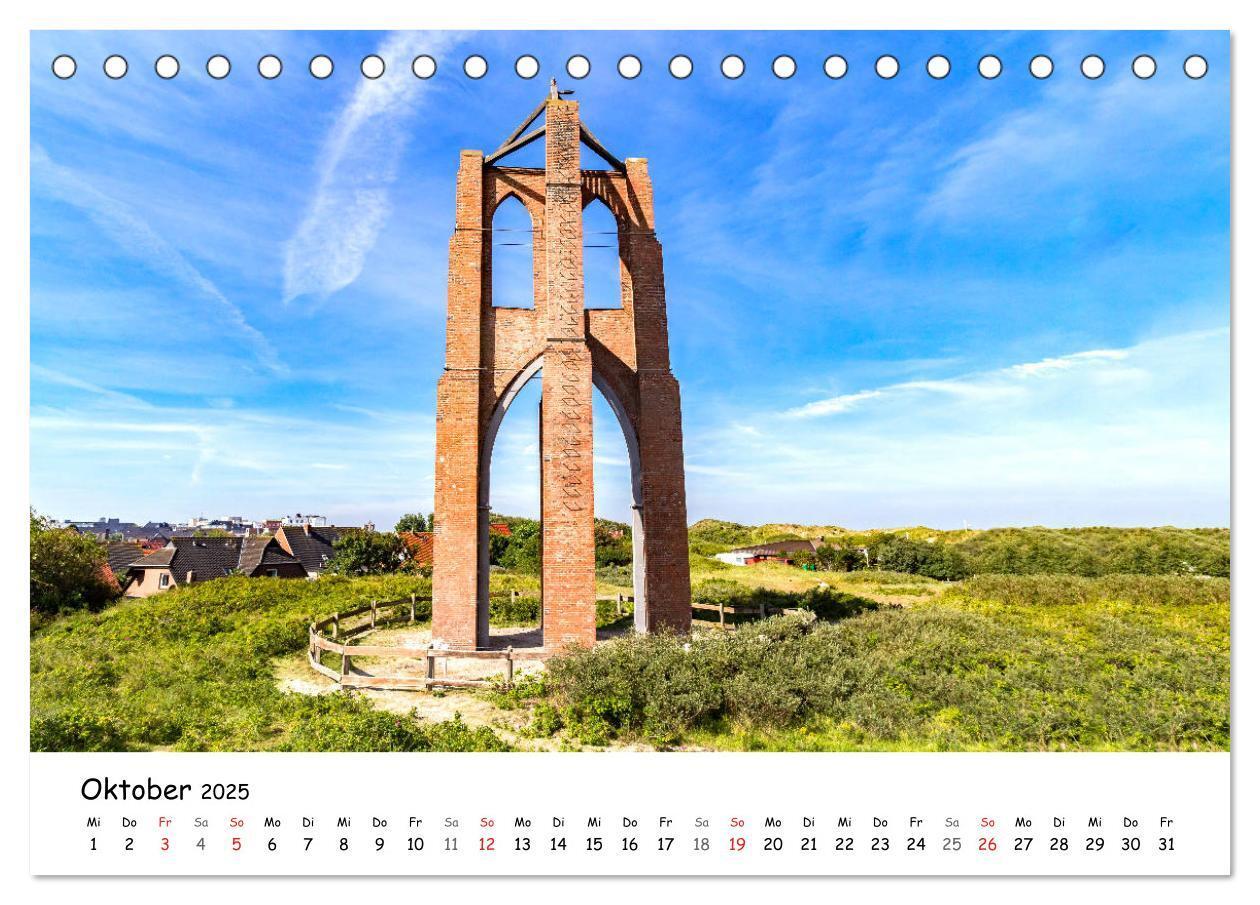 Bild: 9783435491629 | Borkum, bezaubernde Nordseeinsel (Tischkalender 2025 DIN A5 quer),...