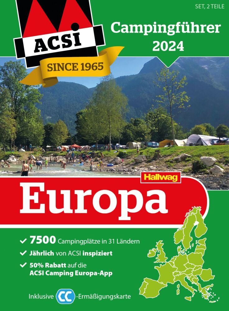 Cover: 9783828310667 | ACSI Campingführer Europa 2024 | Taschenbuch | Klappenbroschur | 2023