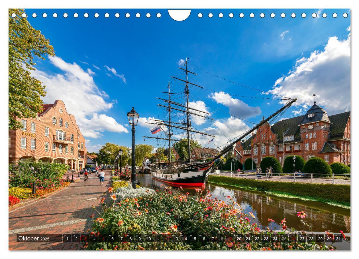 Bild: 9783435421848 | Papenburg - Venedig des Nordens (Wandkalender 2025 DIN A4 quer),...