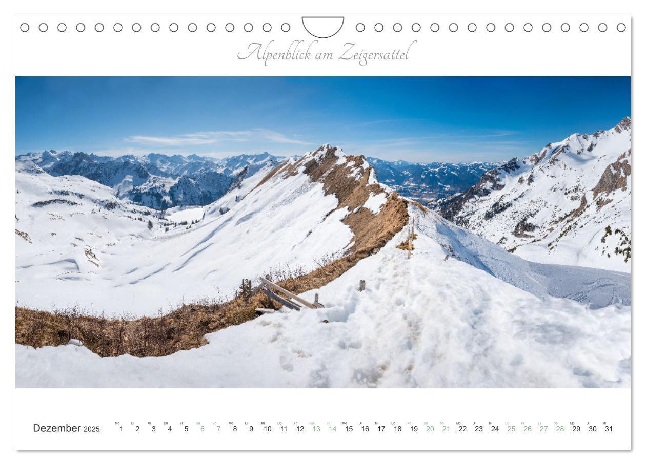 Bild: 9783383812651 | Wanderlust Oberstdorf (Wandkalender 2025 DIN A4 quer), CALVENDO...