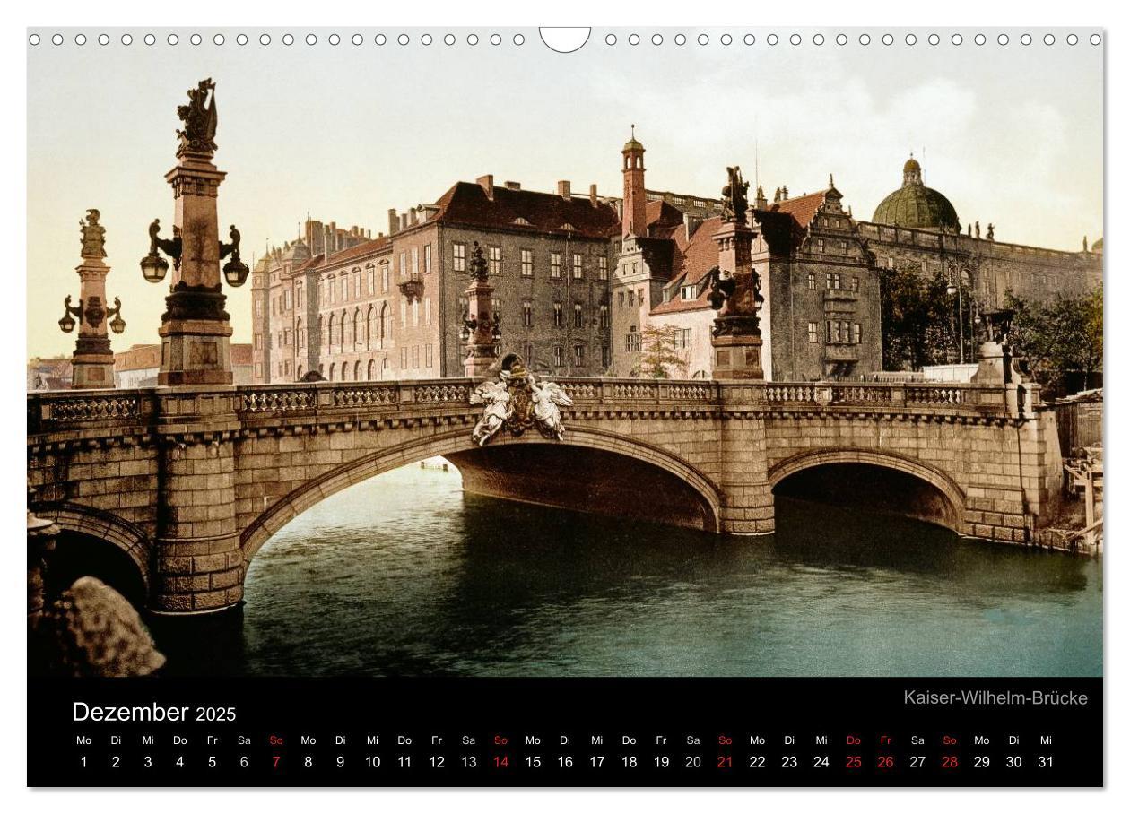 Bild: 9783435820719 | Berlin um 1900 (Wandkalender 2025 DIN A3 quer), CALVENDO...